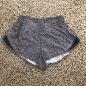Hotty Hot Heathered Grey Shorts Size 6